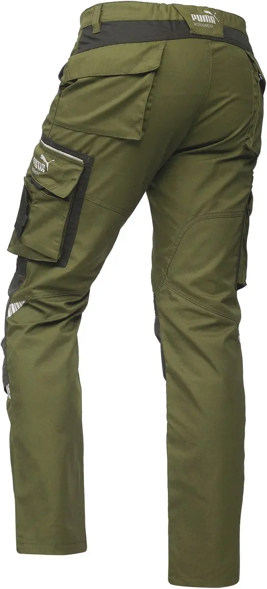 PUMA Workwear Precision X Werkbroek 26 - Oliv - afbeelding 6 van 6