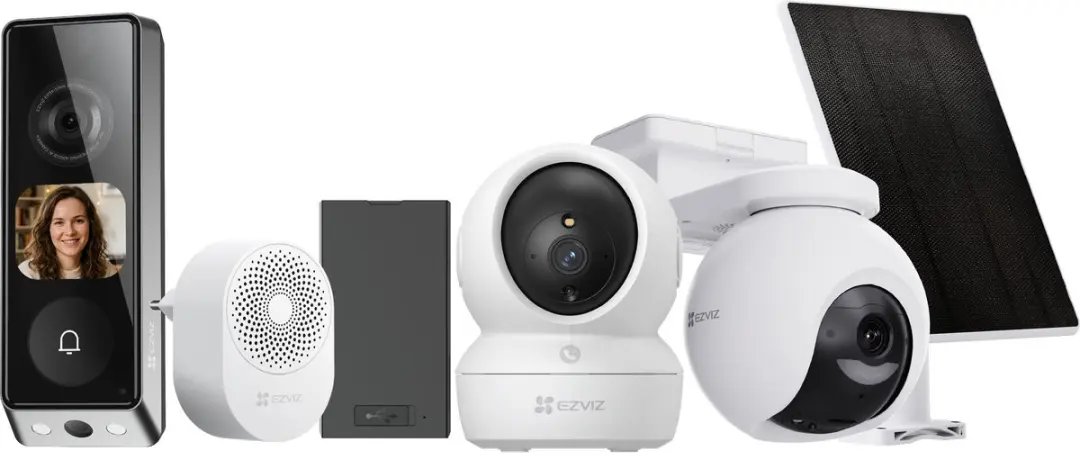 EZVIZ EP8 Ultra + HB8 Pro 4K + H6C Binnencamera Bundel