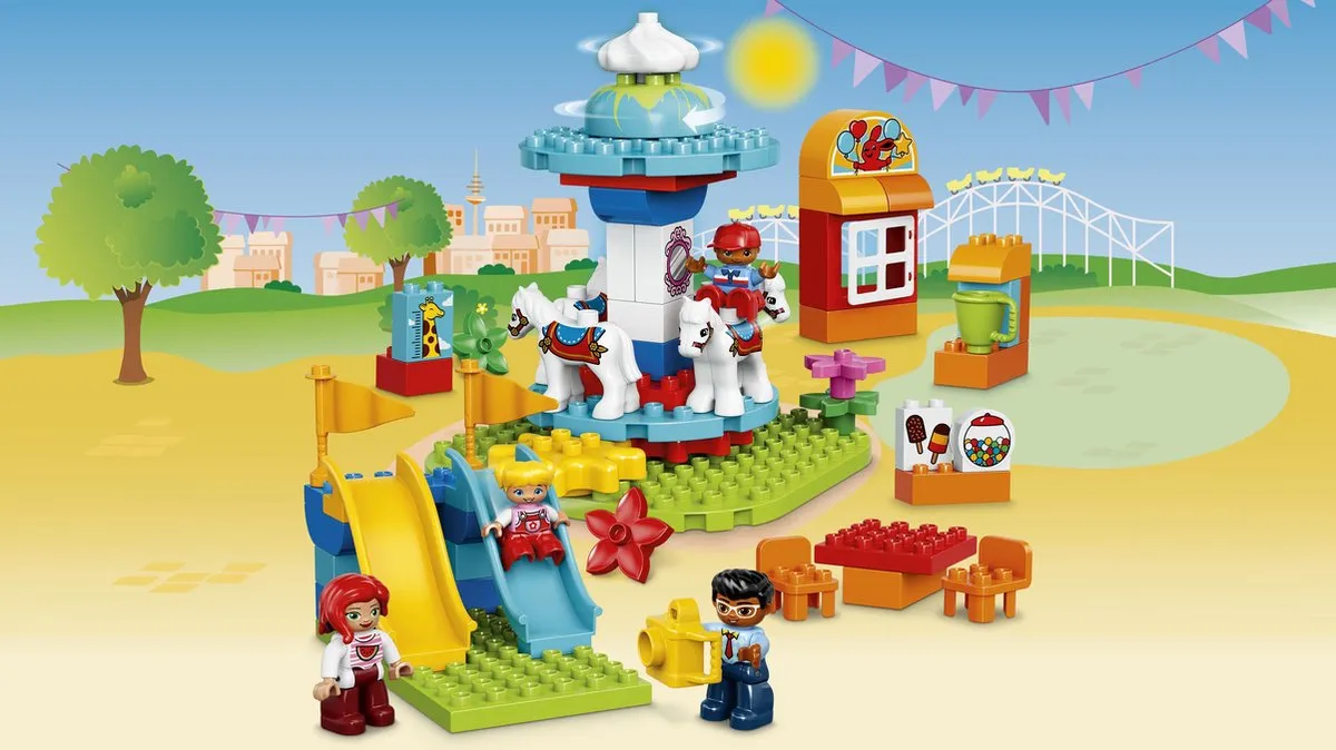 LEGO DUPLO Familiekermis 10841 - 61 Stukken