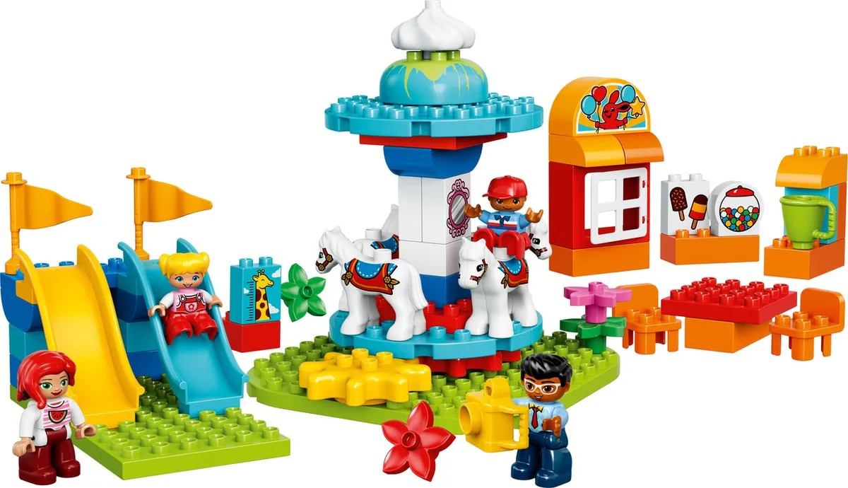 LEGO DUPLO Familiekermis 10841 - 61 Stukken