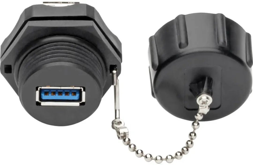 Tripp Lite U325-000-IND USB Kabelconnector - Zwart