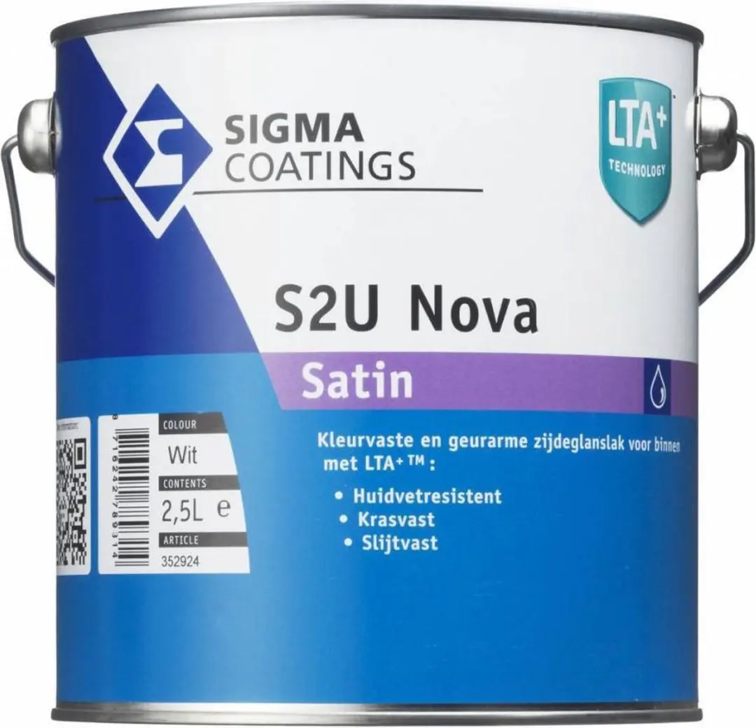 Sigma S2U Nova Satin Houtverf 1L