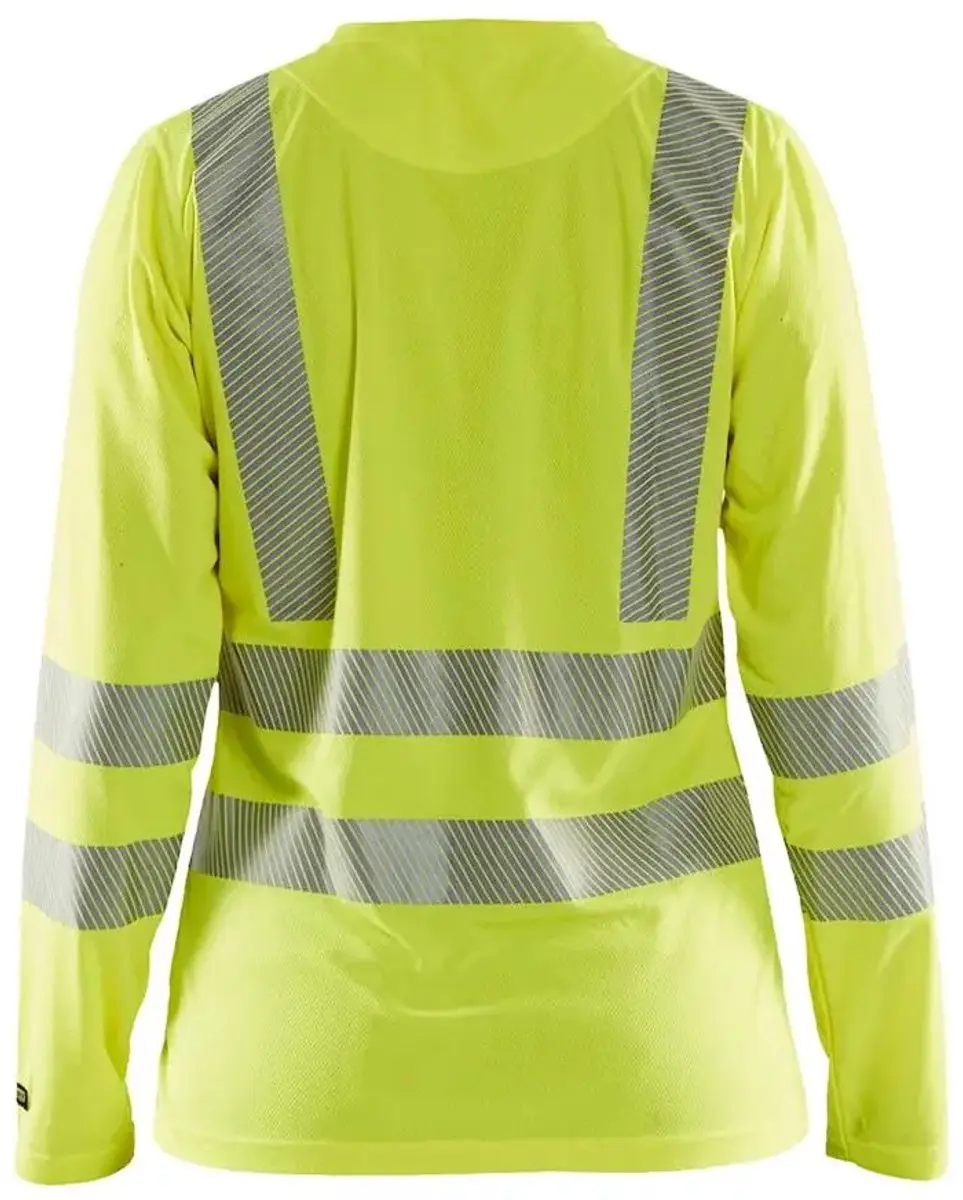 Blåkläder Dames T-shirt Lange Maten 4XL - Anti-geur Anti-UV - Neon geel