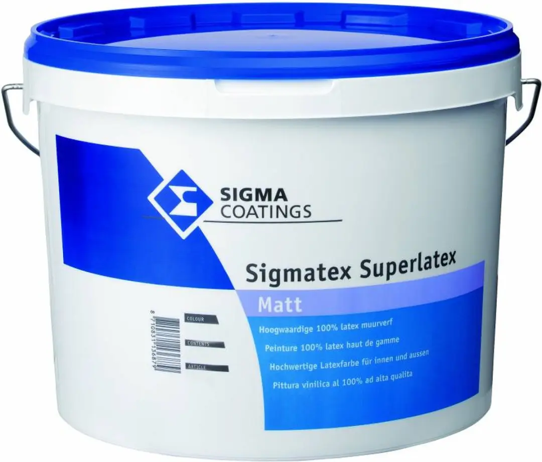 Sigma Sigmatex Superlatex Wit - Betonverf