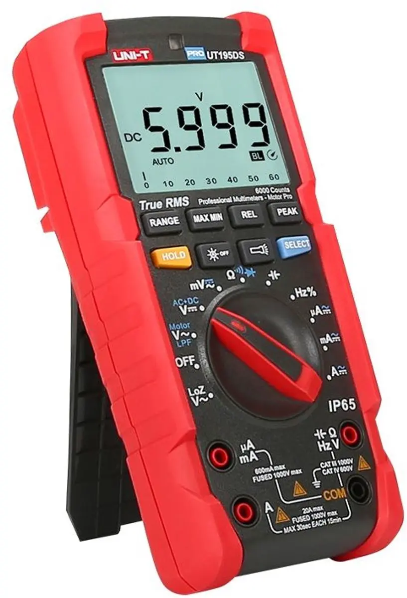 UNI-T UT195DS Digitale Multimeter - True RMS - Wit