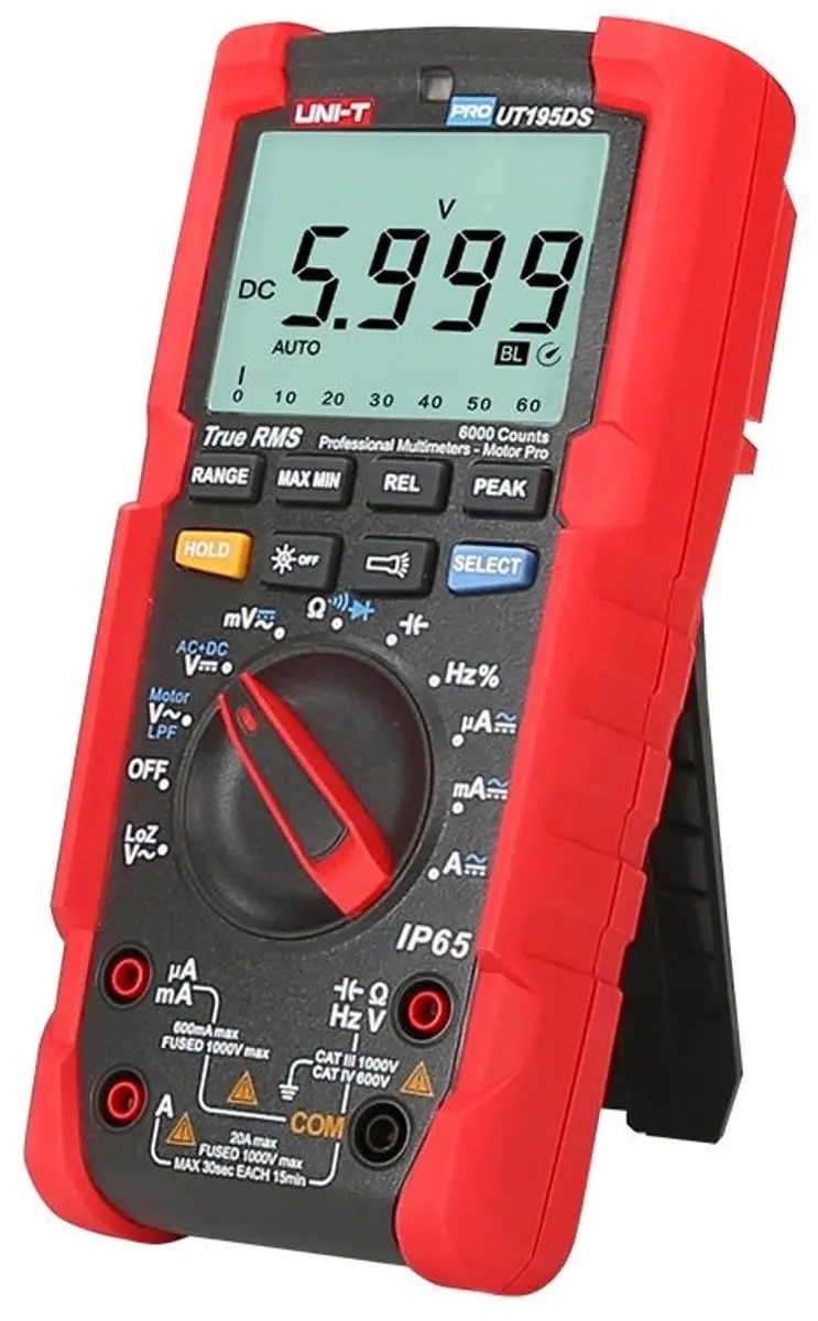 UNI-T UT195DS Digitale Multimeter - True RMS - Wit