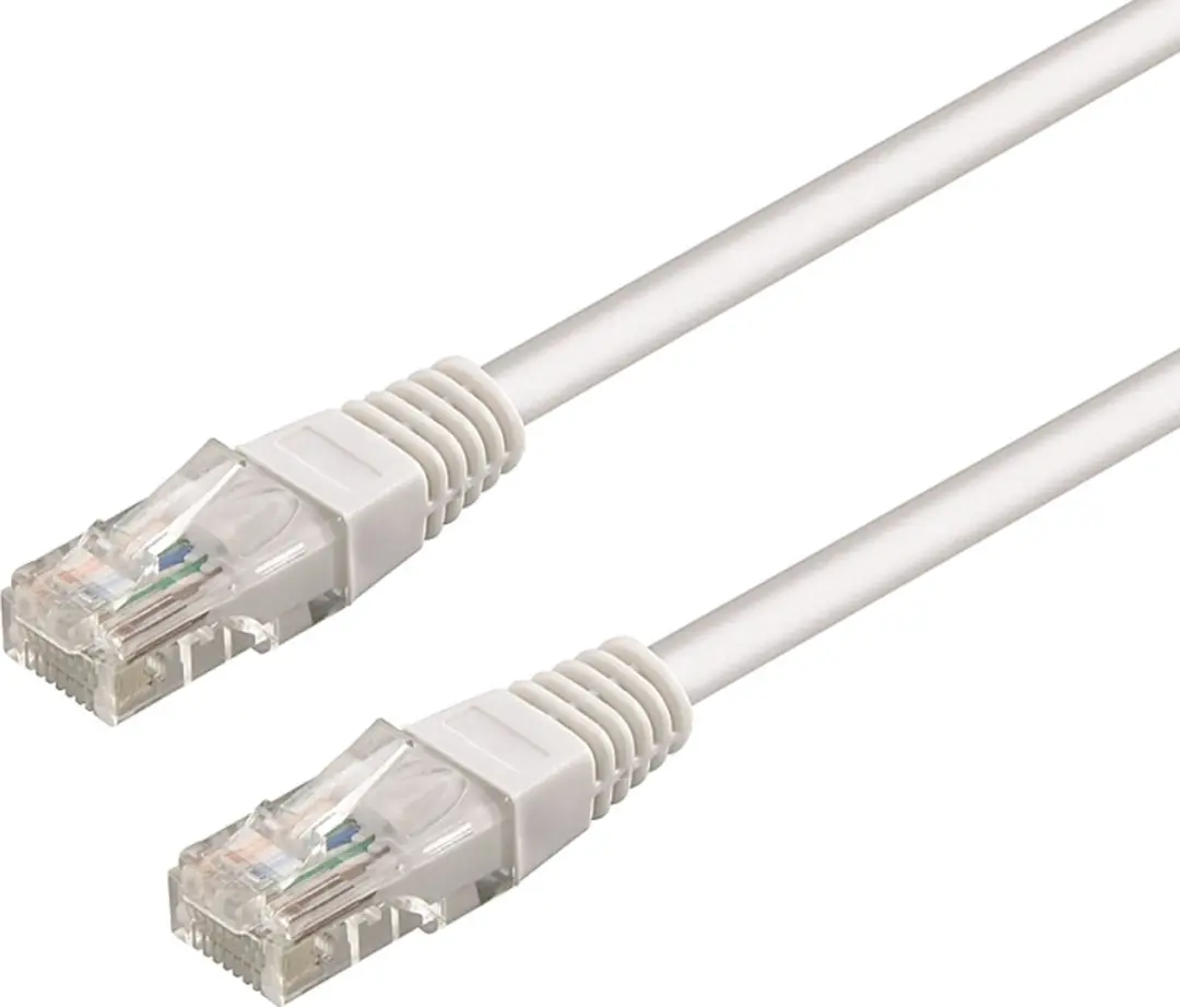 WP WPC-PAT-6U010W Netwerkkabel Cat6 1m