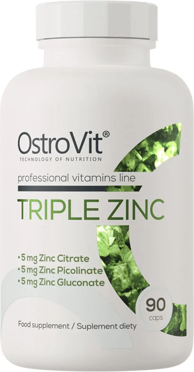 OstroVit Triple Zinc 90 Capsules