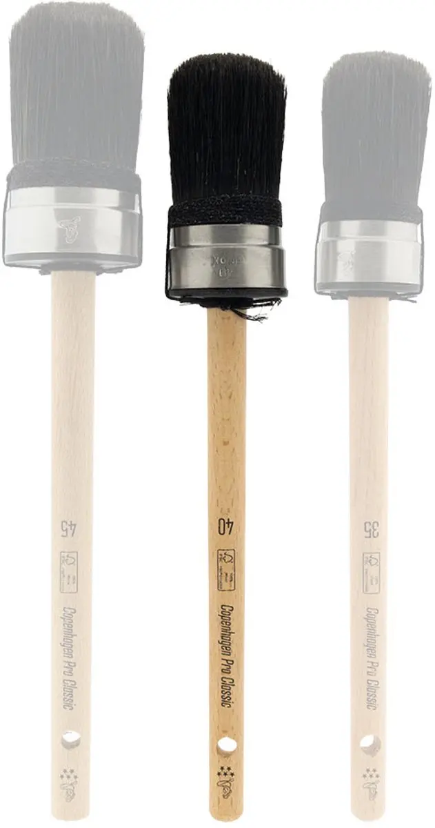 Copenhagen Pro Classic Ovale Kwast Maat 40