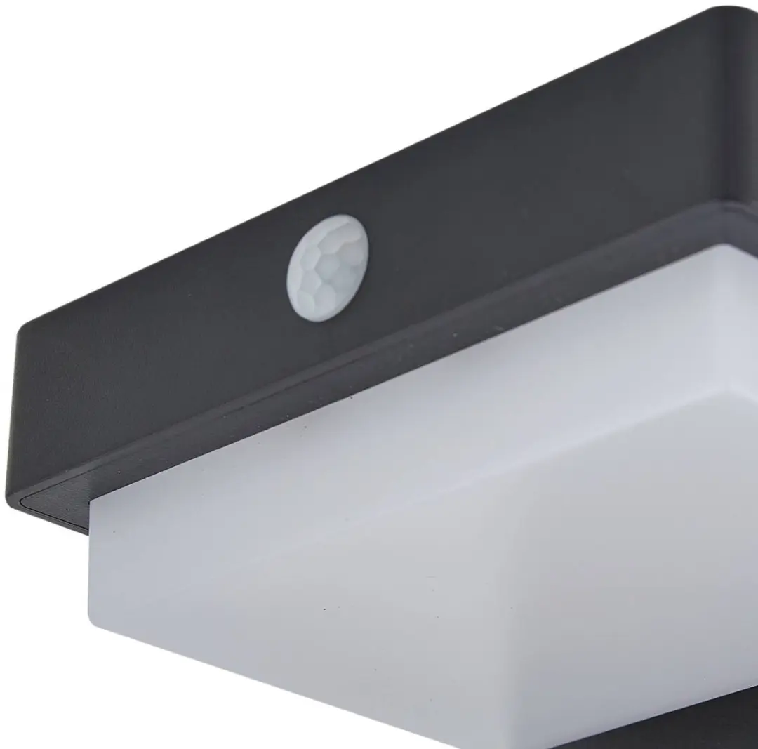Lindby Solar Buitenverlichting - 1 Lichtpunt - 4,5W - Zwart/Wit