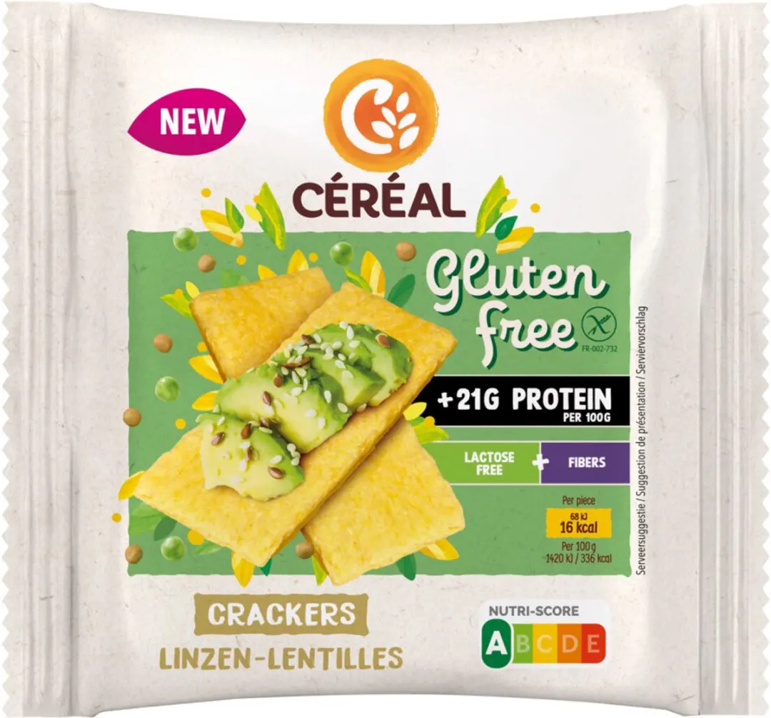 Cereal Crackers Linzen 12x100g