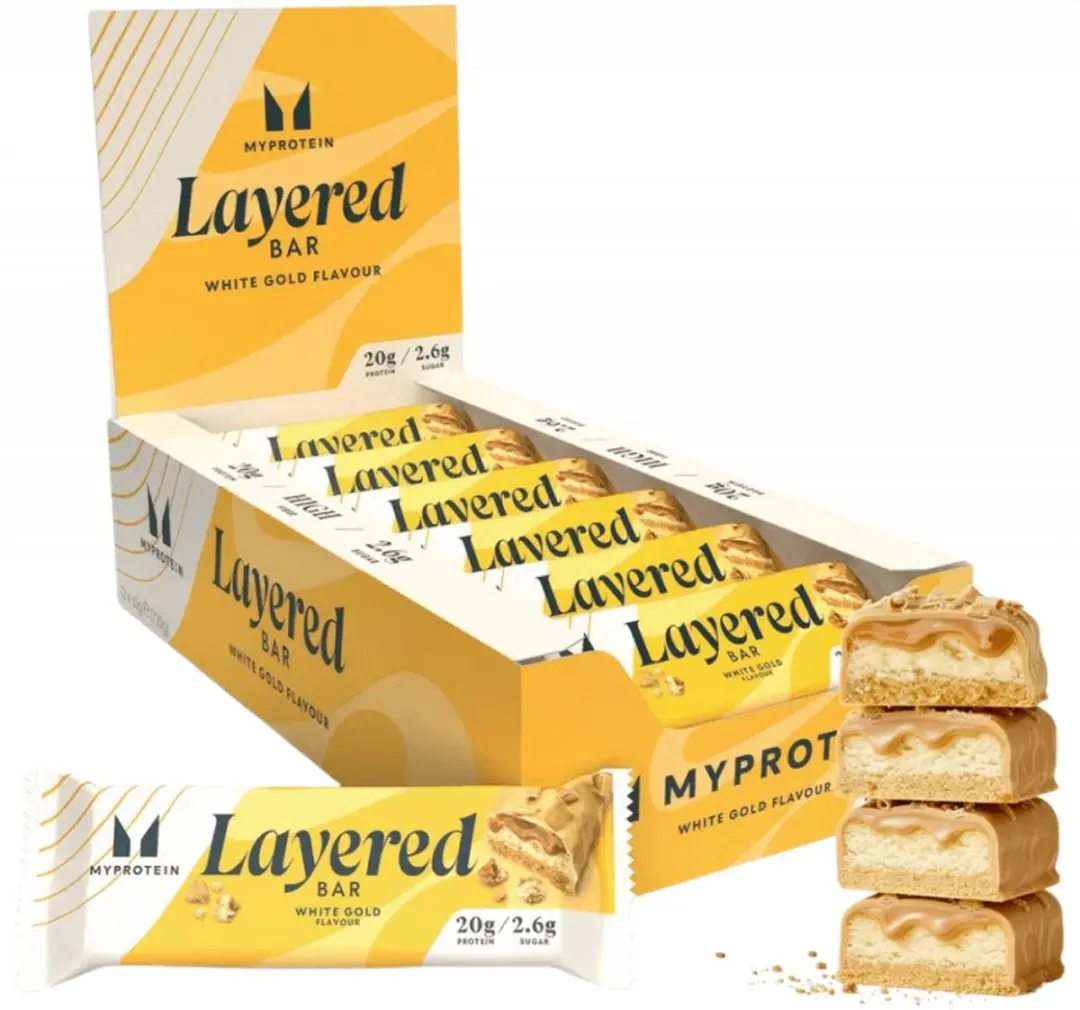 Myprotein Layered Bars Eiwitrepen 720g (12x60g)