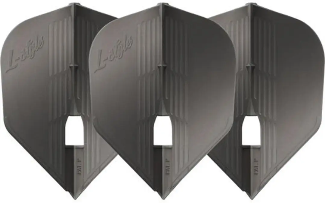 L-Style Champagne Flight Kami L3 Shape Gun Metalic FP5318 - 3 Stuks