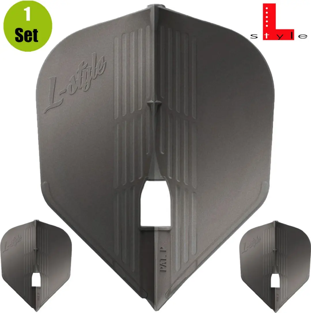L-Style Champagne Flight Kami L3 Shape Gun Metalic FP5318 - 3 Stuks