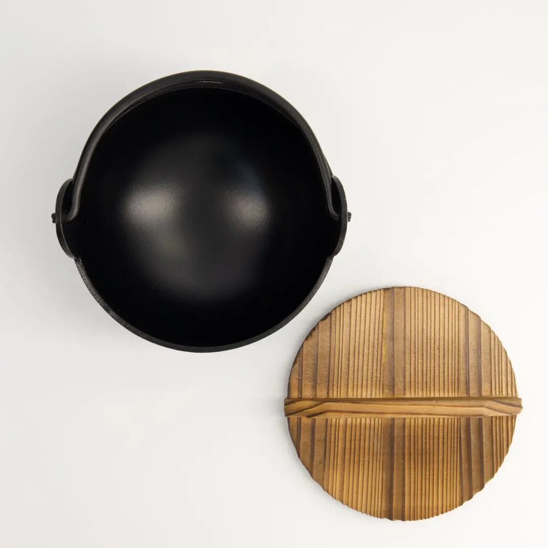 Tokyo Design Studio Sukiyaki Pan 15cm - Houten deksel