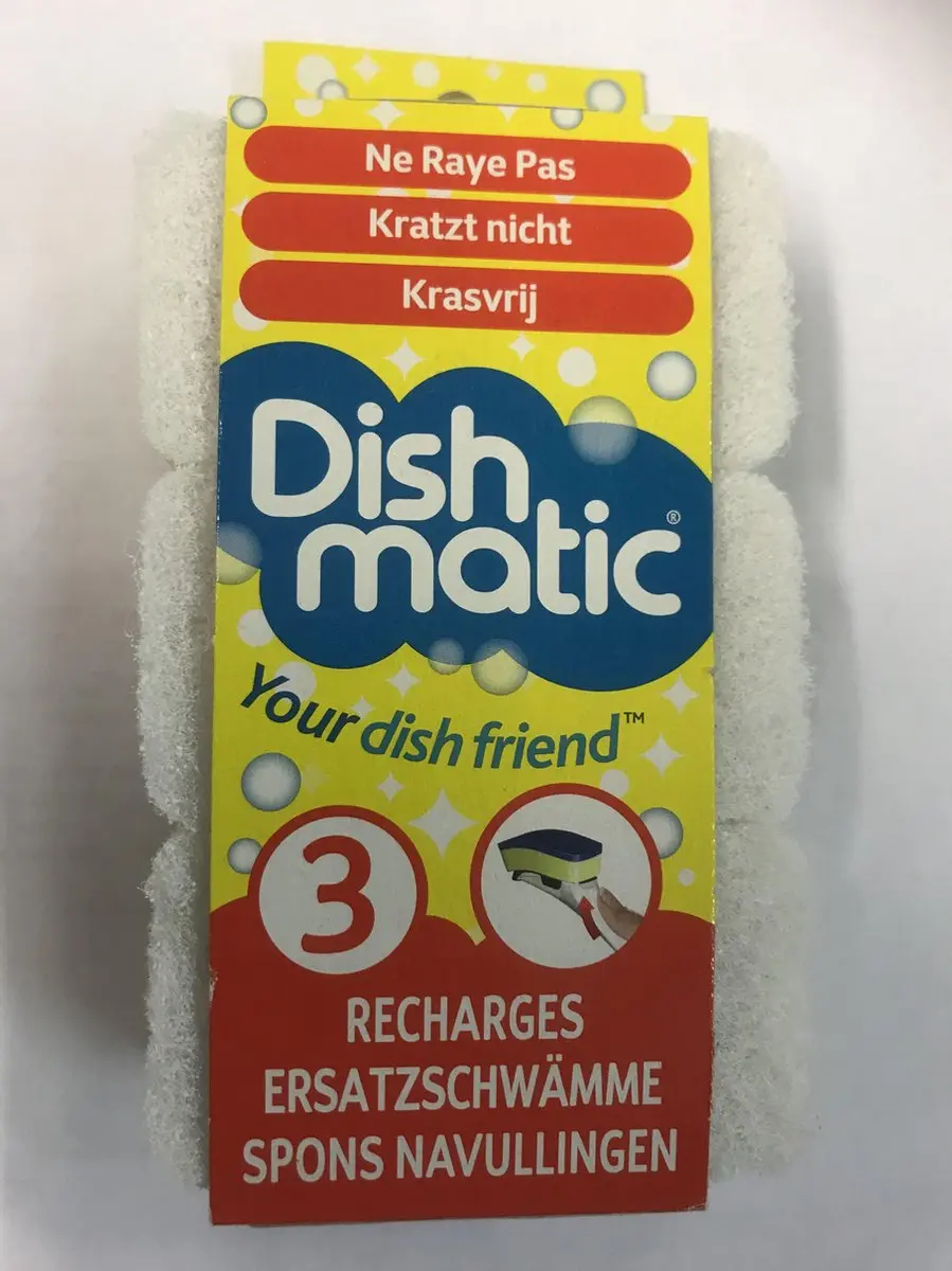 Dishmatic Schuurspons Krasvrij