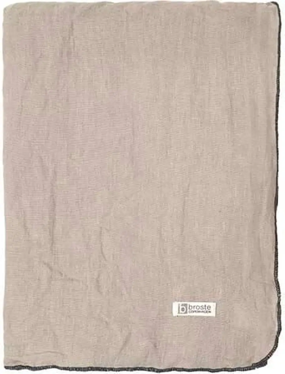 Broste Copenhagen Gracie Tafellaken Simply Taupe 160x300cm