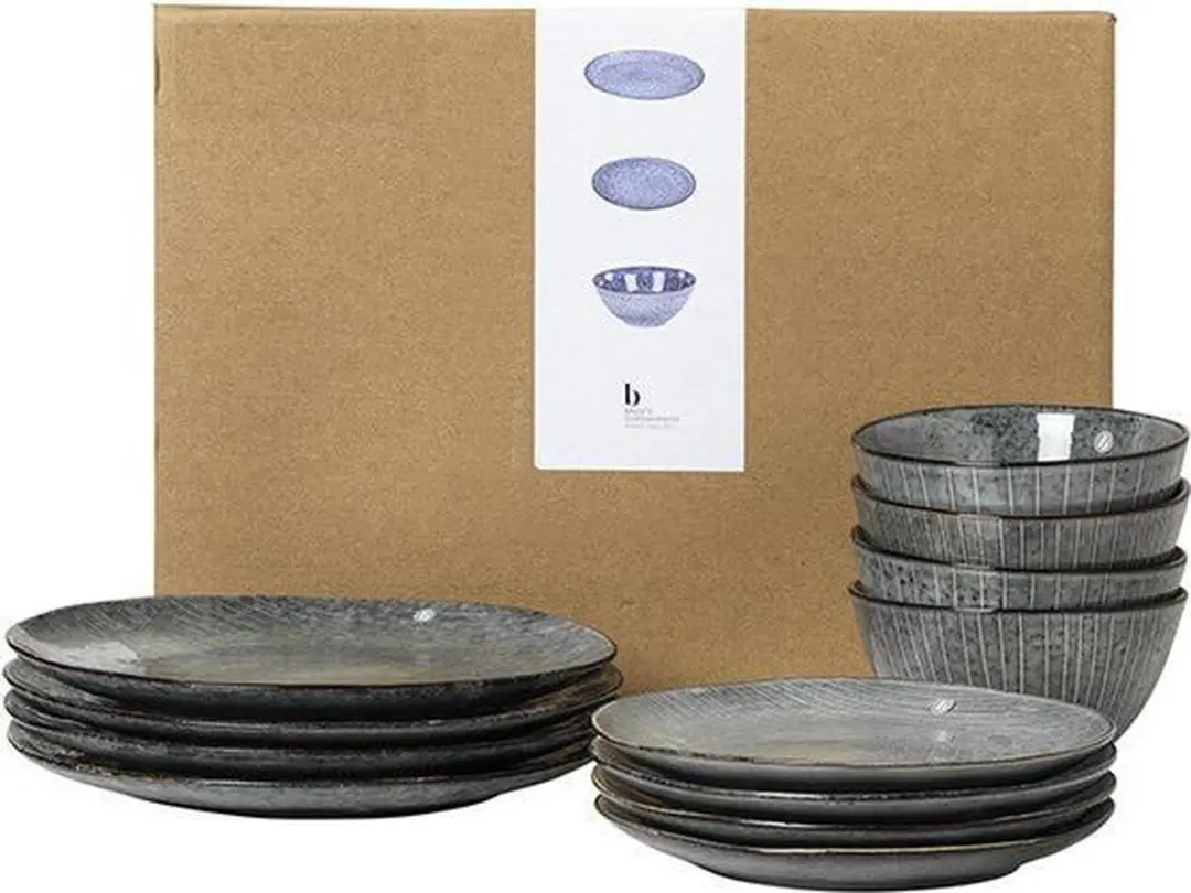 Broste Copenhagen Diner Nordic Sea Servies - 12-delig