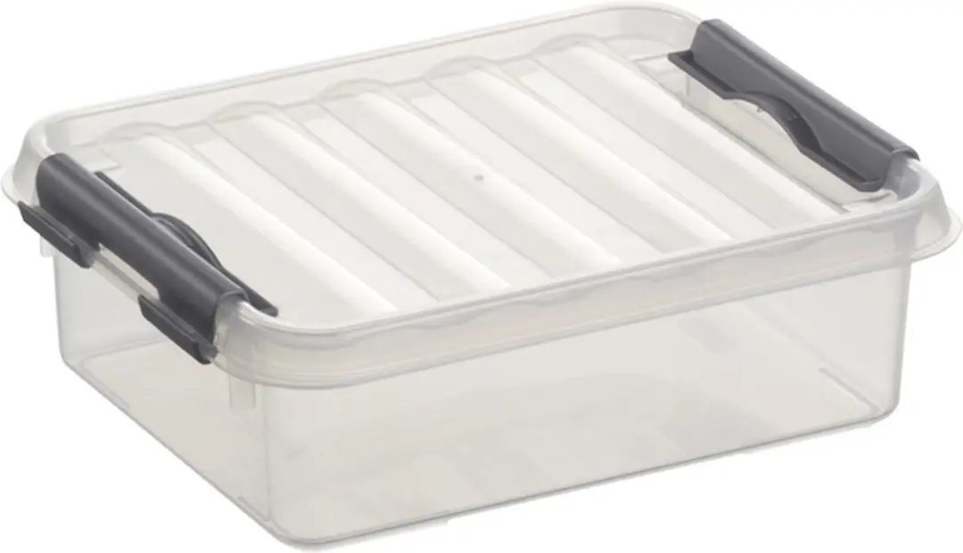 Sunware Q-line Opbergbox 1L - 4 Stuks
