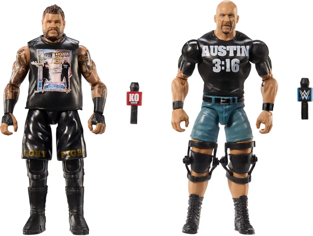 Mattel WWE Stone Cold Steve Austin vs Kevin Owens