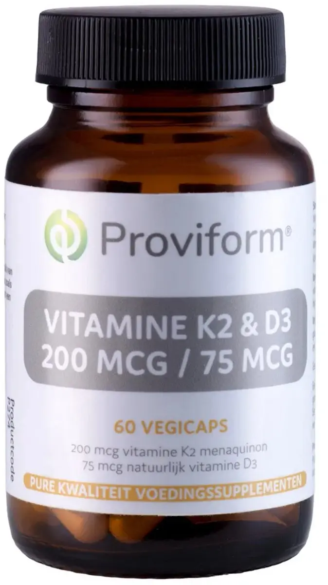 Proviform K2 D3 Capsules 120mg - 1 Stuks