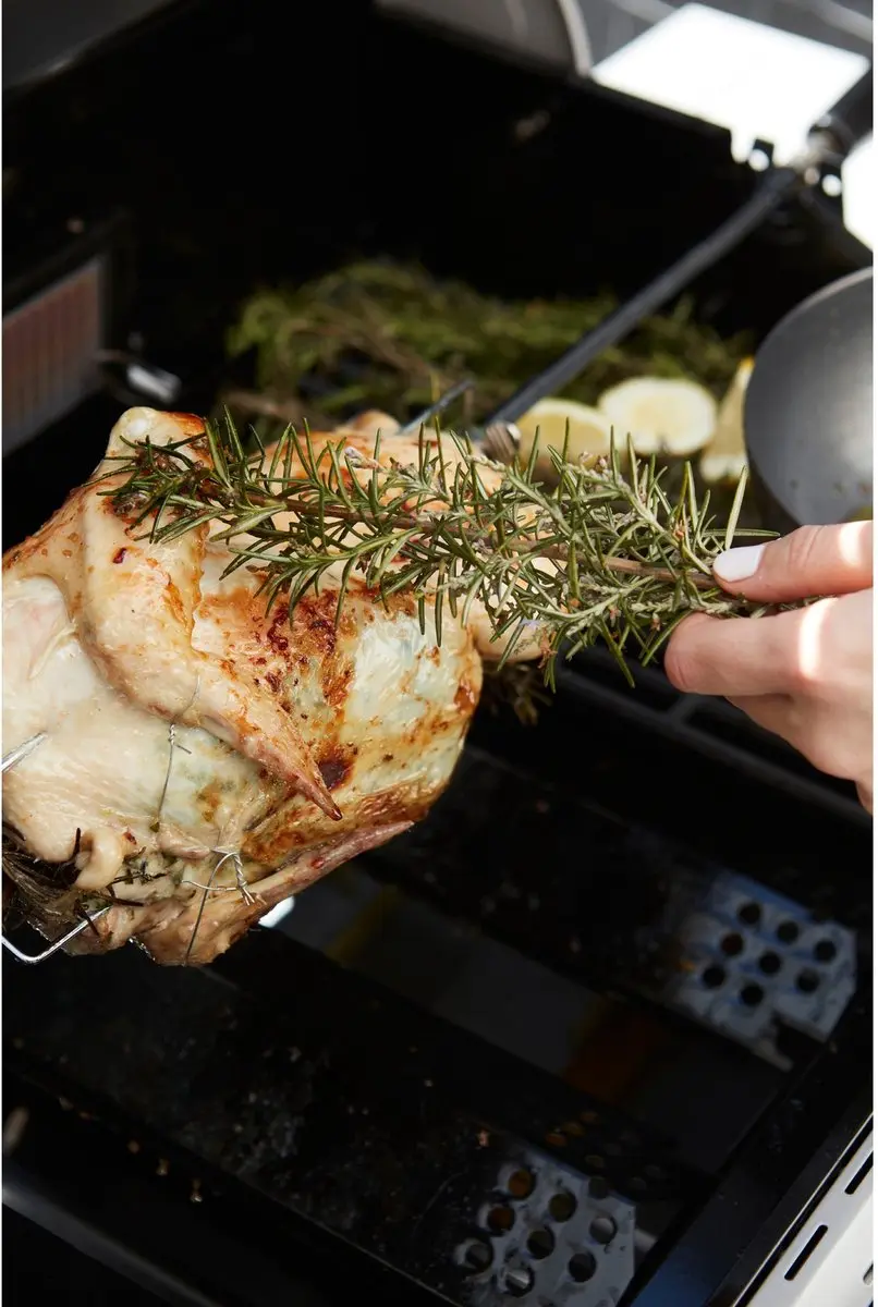 Barbecook BC-ACC-7164 Draaispit Rotisserie Set - 85cm - Zwart