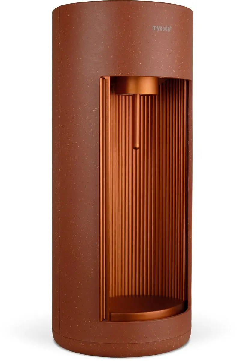 Mysoda Glassy Design Bruiswatermaker - Terraccotta - EUR-GL004F-TRE