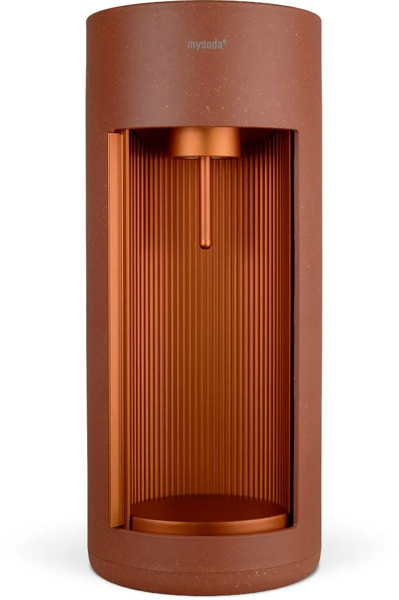 Mysoda Glassy Design Bruiswatermaker - Terraccotta - EUR-GL004F-TRE