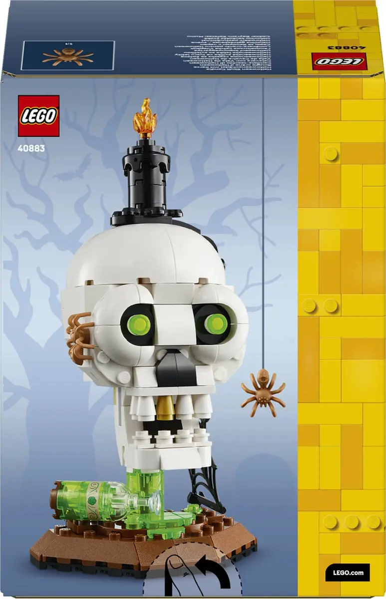 LEGO 40883 Halloween Doodshoofdkaars - 204 Stukken