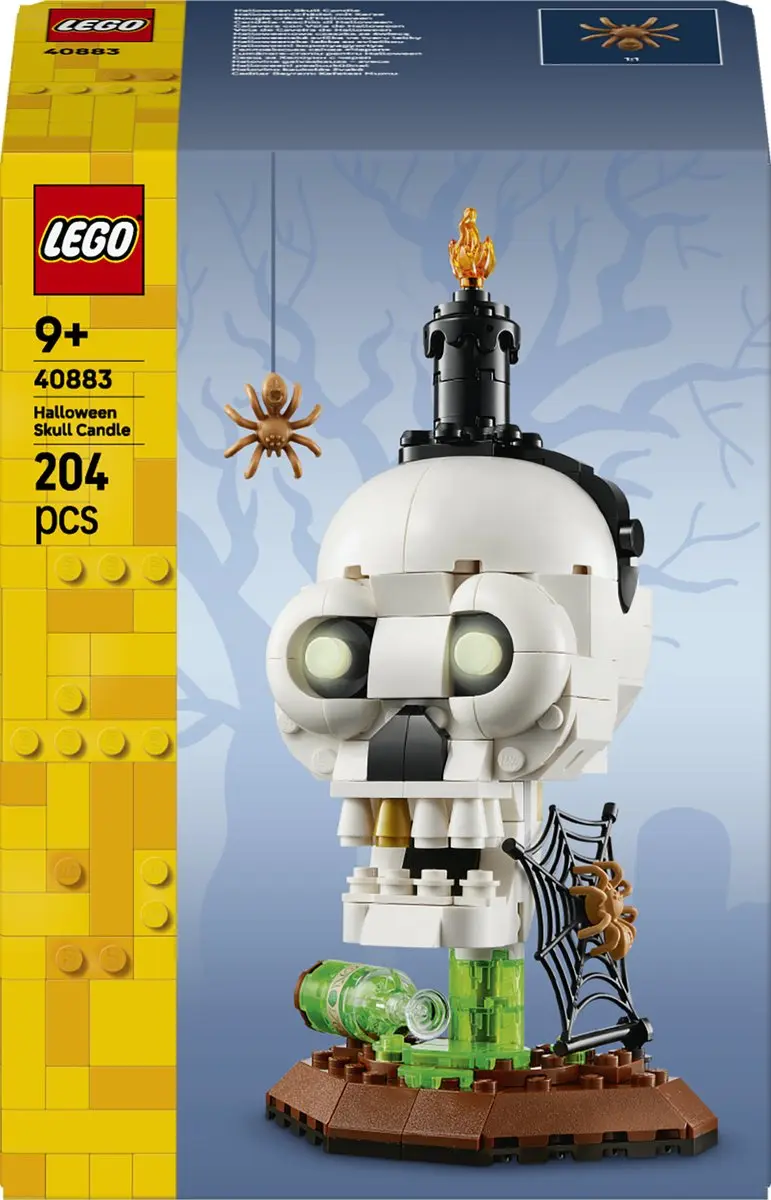 LEGO 40883 Halloween Doodshoofdkaars