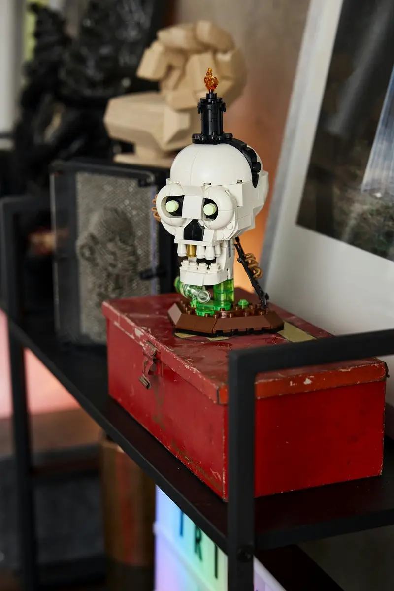 LEGO 40883 Halloween Doodshoofdkaars - 204 Stukken