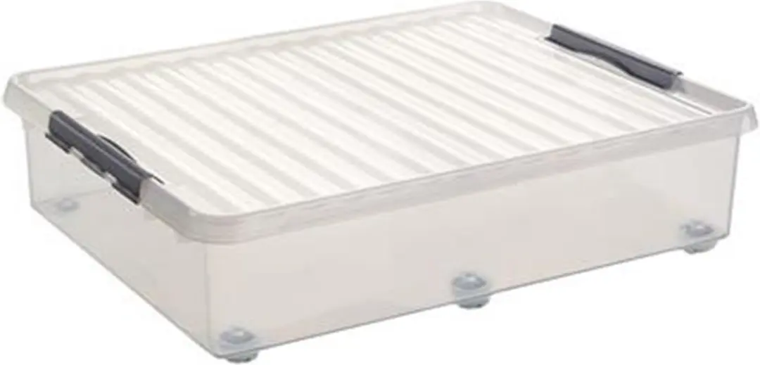 Sunware Opslagbox 60L - 2 Stuks - Transparant