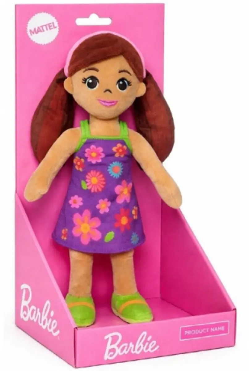 Topknuffels Flower Barbie Pluche Pop 30cm