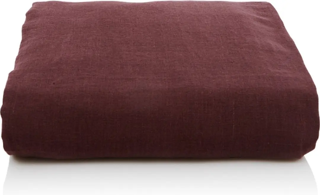 Broste Copenhagen Gracie Tafellaken - Aubergine 160x200cm