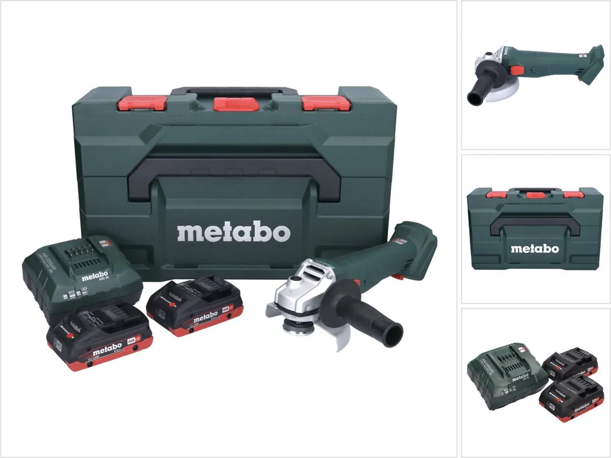 Metabo W 18 7-125 Accuslijper 125mm