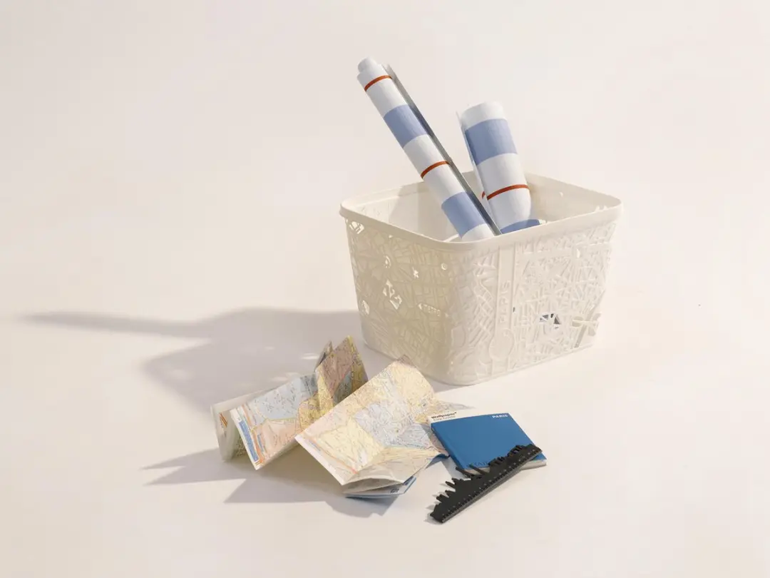 Curver City Box Paris - 35x30x22cm Wit
