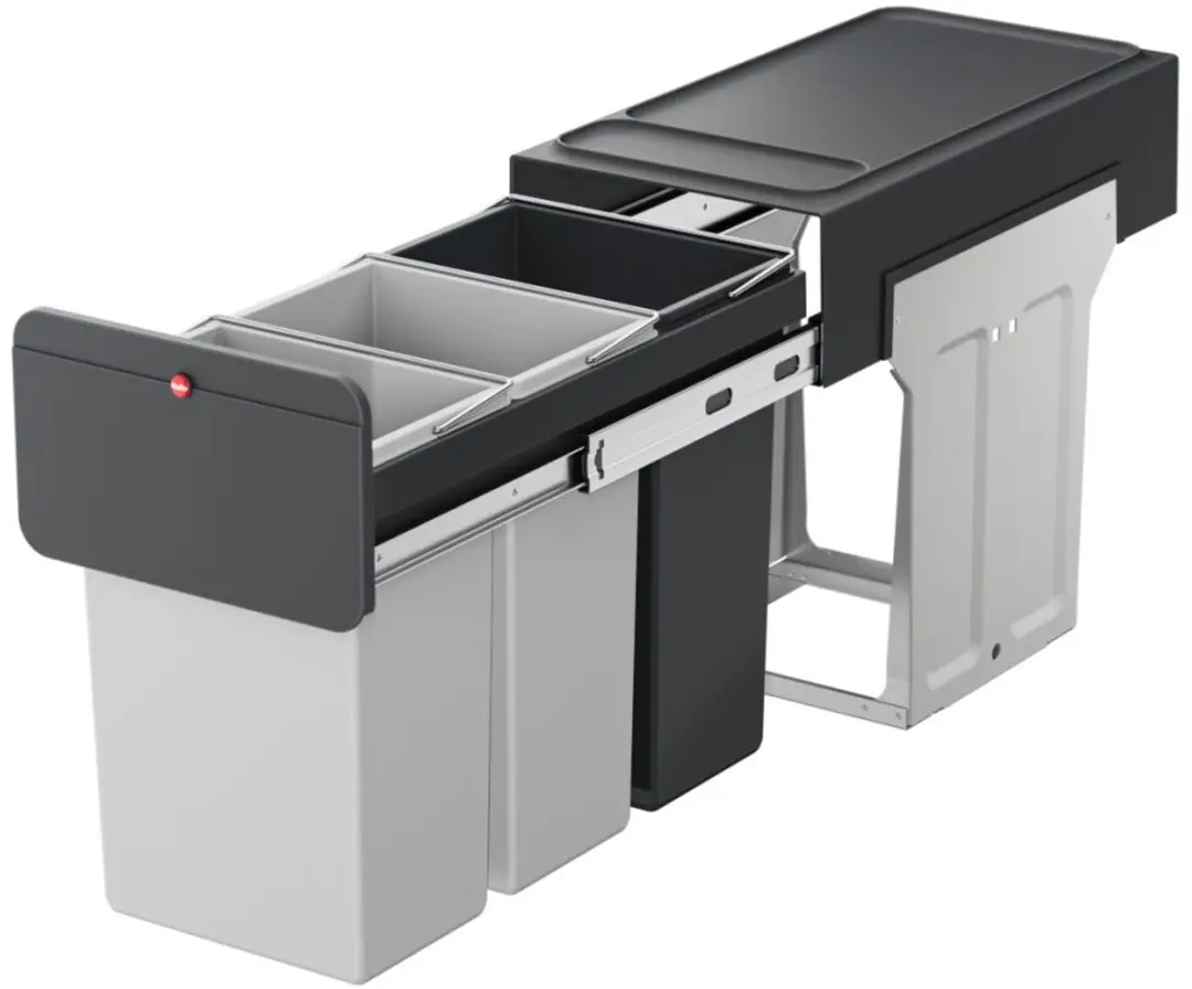 Hailo Inbouwemmer Eco-line Trio L 3x10L