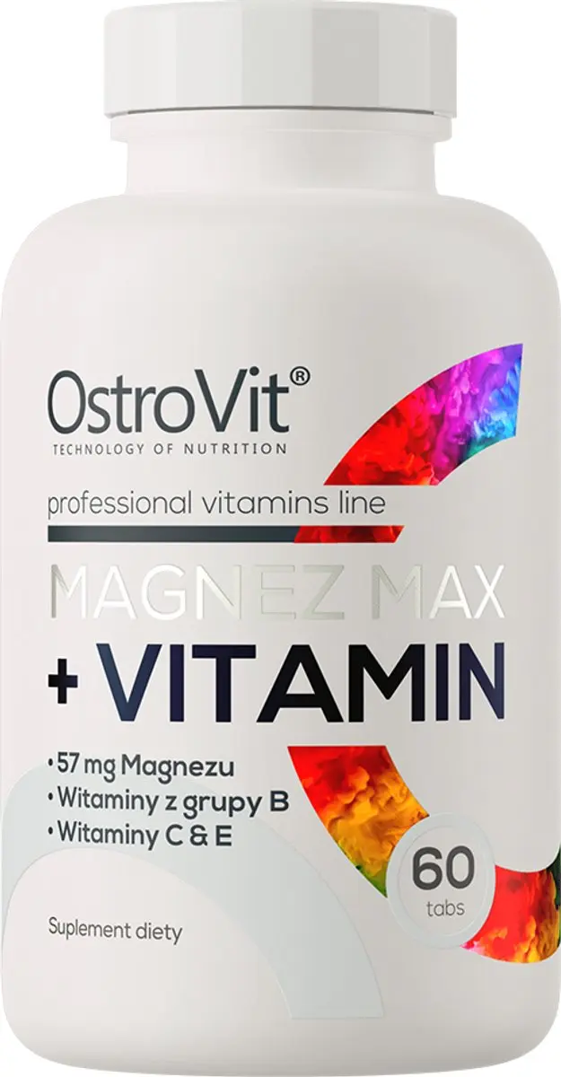 OstroVit Magnesium MAX+ Vitaminen 60 Tabletten