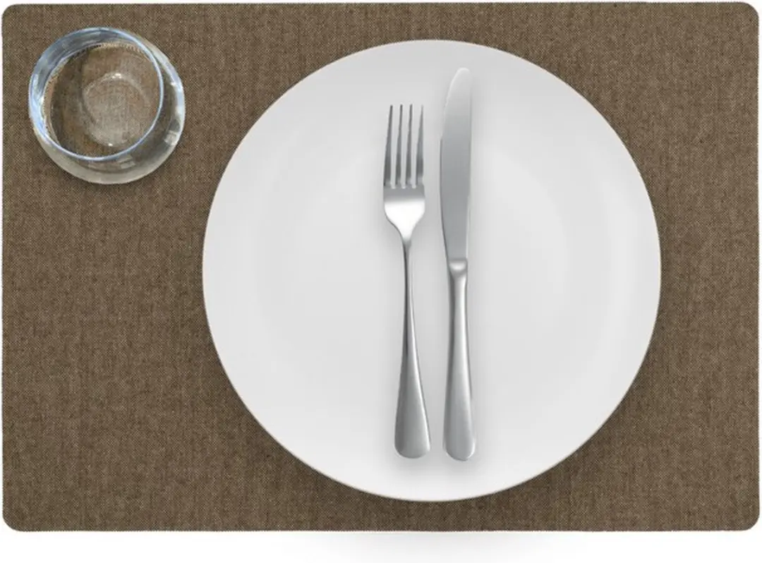 Tabac Placemat 30x43cm - 12 Stuks - Bruin