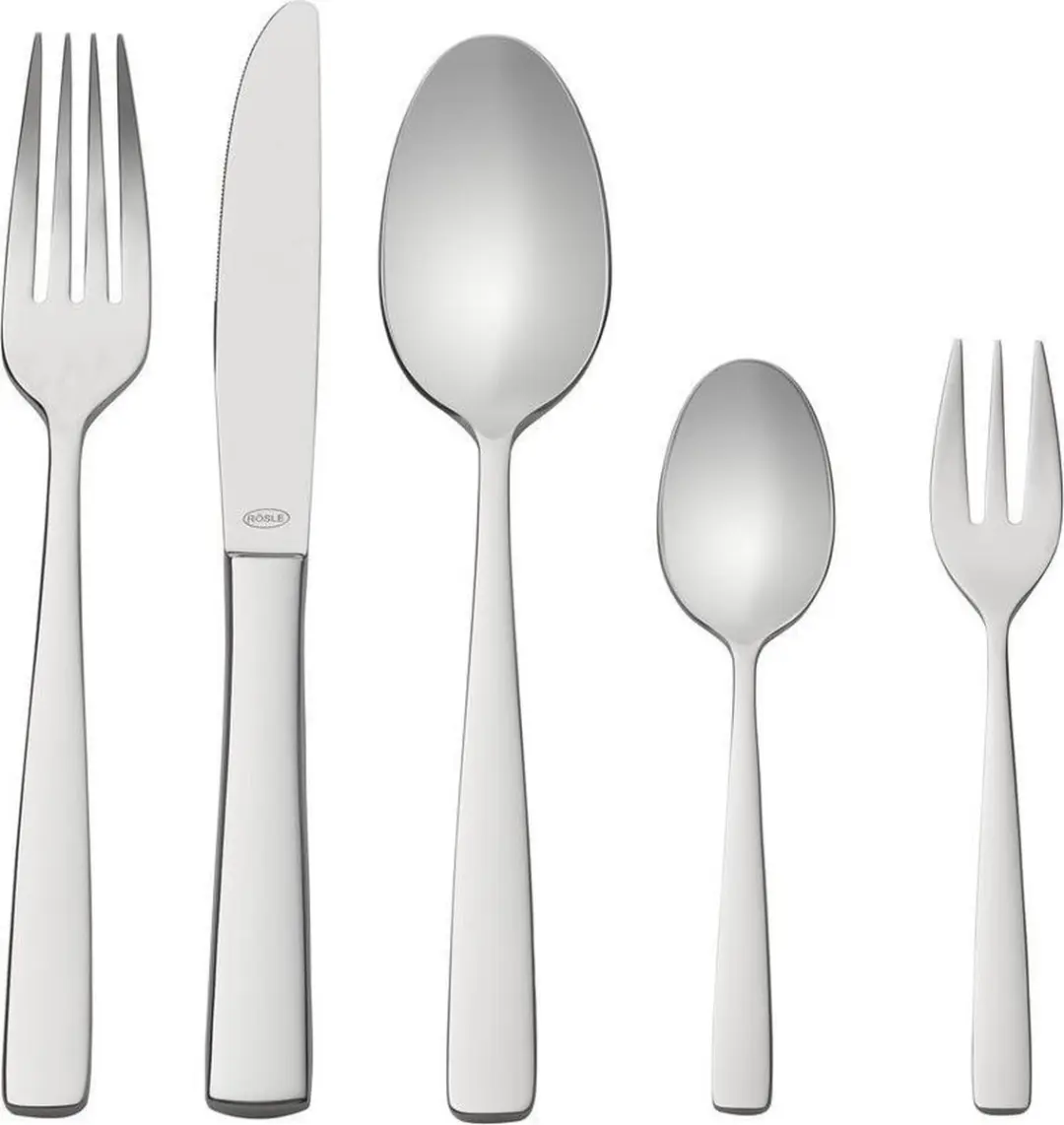Rösle Keuken Elegance Bestekset CL.108233 - 30 Stuks - Zilver