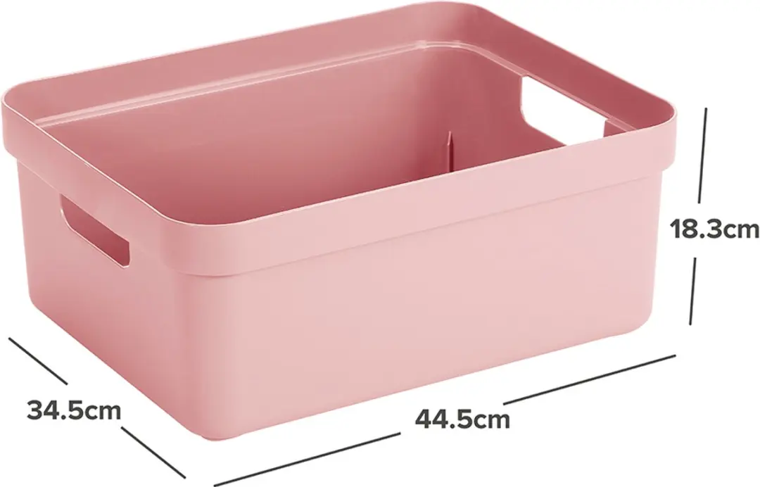 Sunware Sigma Home Opbergbox 24L - Roze