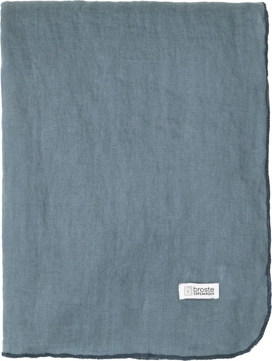 Broste Copenhagen Gracie Tafellaken Pro Blue 160x300cm