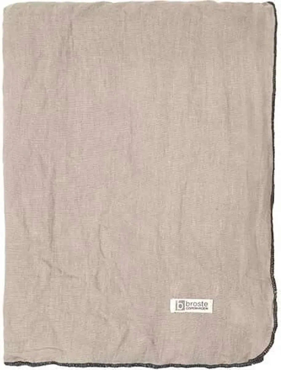 Broste Copenhagen Gracie Tafellaken Simply Taupe 160x200cm