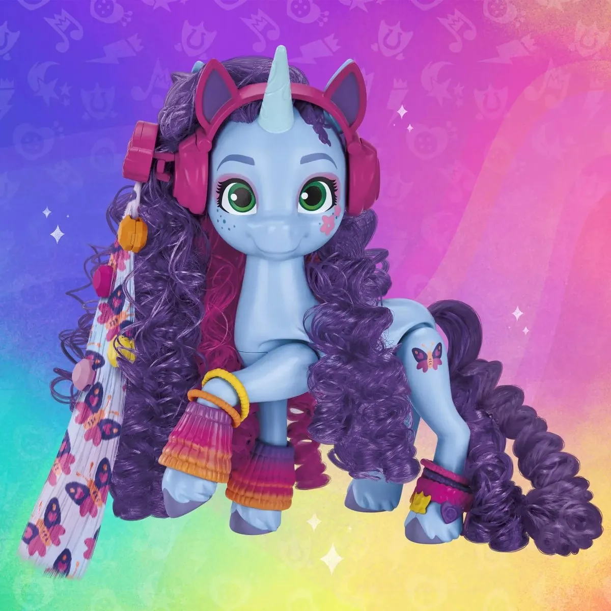 Hasbro My Little Pony F64545X0 - Blauw/Roze/Paars - afbeelding 4 van 6