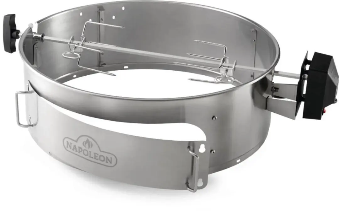 Napoleon NK22 Draaispit & Pizza Oven - RVS/Zwart