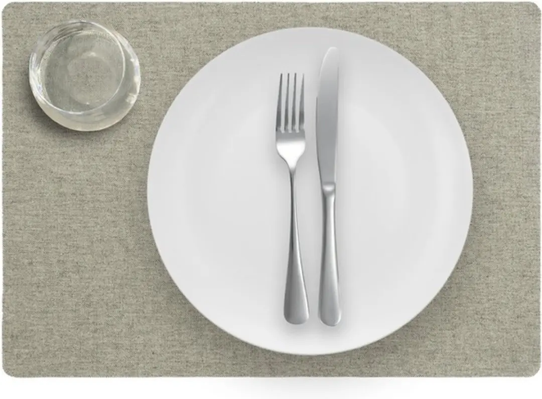 Tabac Placemat Soul - 4 Stuks - 30x43cm - Grijs