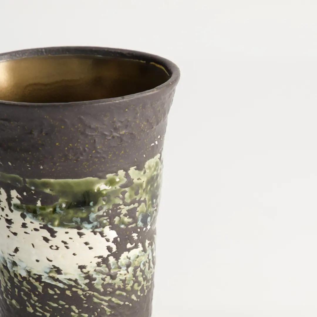 Tokyo Design Studio Craft Cup - Zwart/Goud - 280ml