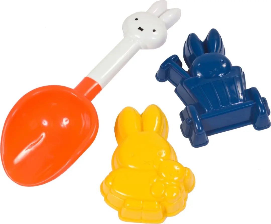 Rubo Toys Nijntje Strandset - Schepje en 2 zandvormen Multi