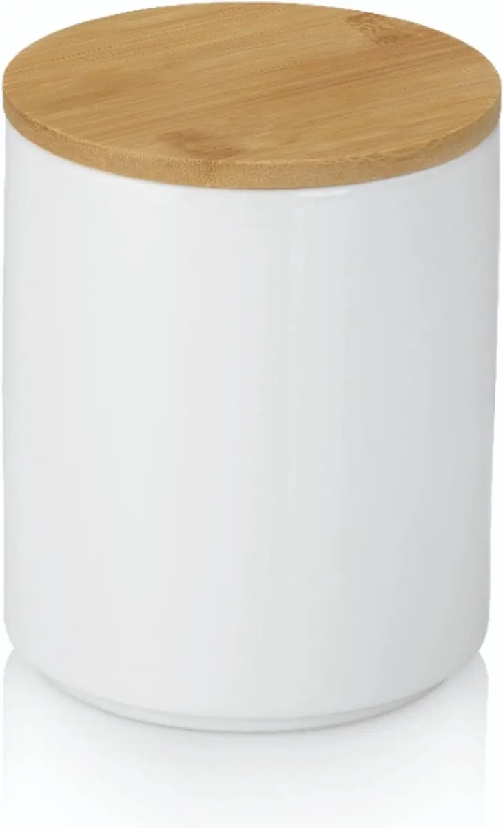 Kela Cady Voorraadpot 1.2L Keramiek Wit
