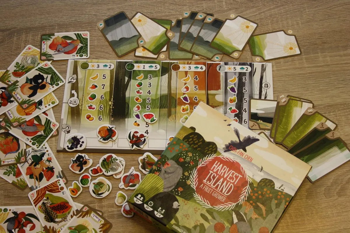 Jumbo Harvest Island Bordspel - 2-4 Spelers